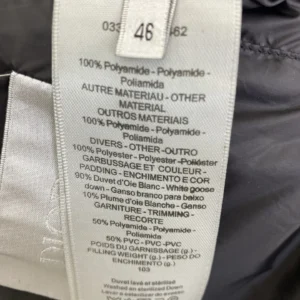 Replica Dior Oblique Down Jacket Grey Stand Collar Reps - RepLuxe