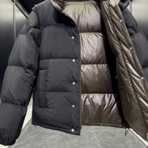 Replica Moncler Verone Reversible Down Jacket Black Reps - RepLuxe