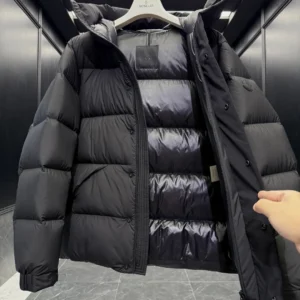 Replica Moncler Madeira Down Jacket Black Short Reps - RepLuxe