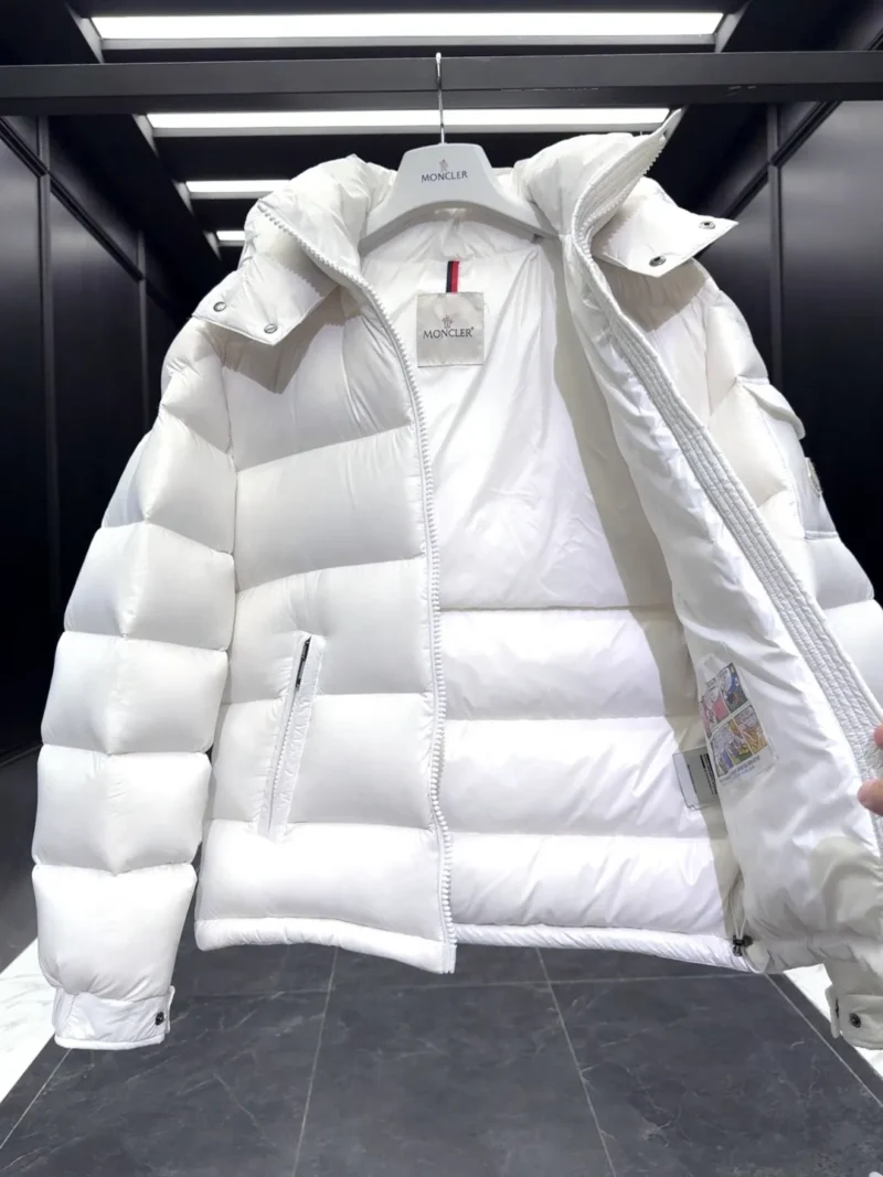 Replica Moncler Maire Down Jacket White Short Reps - RepLuxe