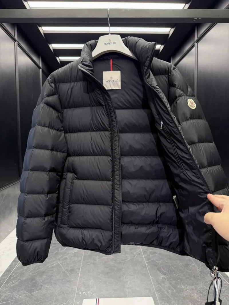 Replica Moncler Baudinet Down Jacket Black Quilted Reps - RepLuxe