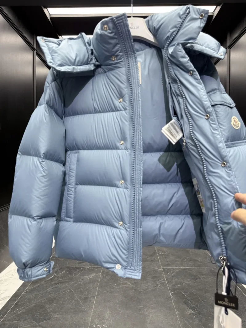 Replica Moncler Maya 70 Down Jacket Baby Blue Reps - RepLuxe