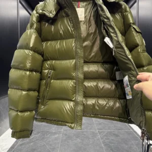Replica Moncler Maya Jacket Olive Green Quilted Reps - RepLuxe