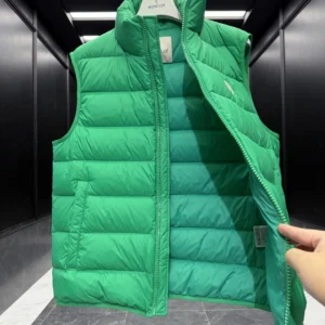 Replica Moncler Contrin Vest Green Quilted Style Reps - RepLuxe