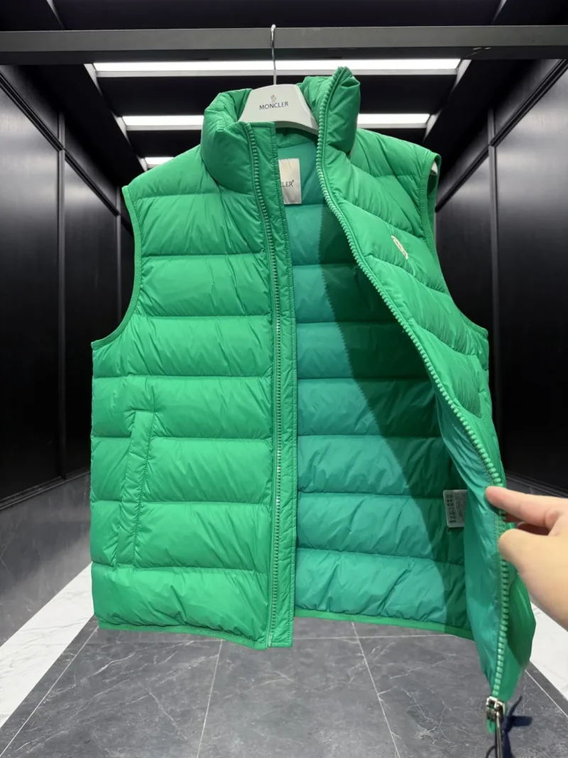 Replica Moncler Contrin Vest Green Quilted Style Reps - RepLuxe