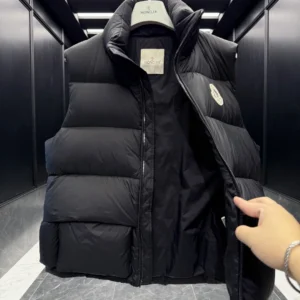 Replica Moncler Christopher Raxxy Vest Black Quilted Reps - RepLuxe