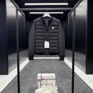 Replica Moncler Verney 3in1 Down Jacket Black Quilted Reps - RepLuxe