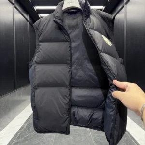Replica Moncler Almaz Vest Black Puffer Style Reps - RepLuxe