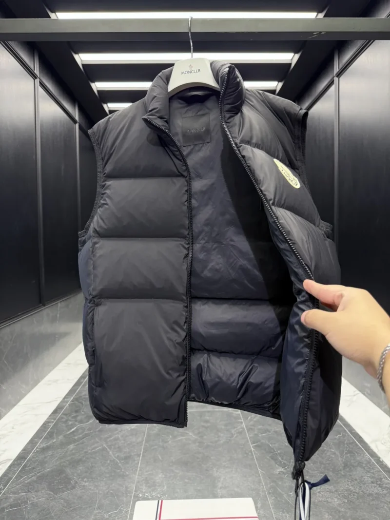 Replica Moncler Almaz Vest Black Puffer Style Reps - RepLuxe