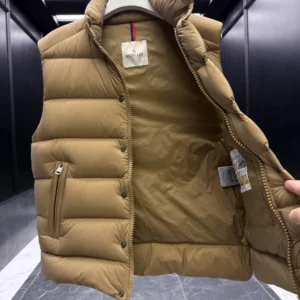 Replica Moncler Tibb Vest Khaki Quilted Style Reps - RepLuxe