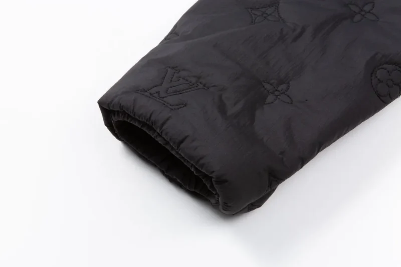 Replica Louis Vuitton Monogram Quilted Jacket Black Reps - RepLuxe