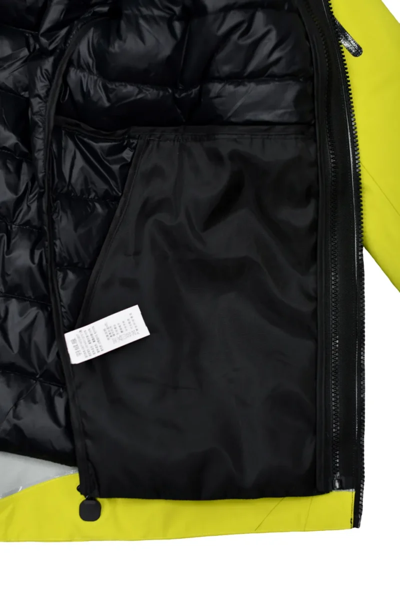 Replica Arc'teryx Alpha SV Jacket Yellow 3-in-1 Reps - RepLuxe