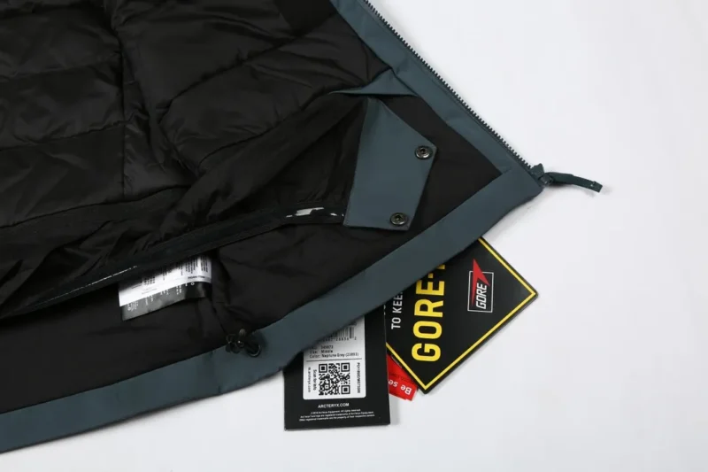 Replica Arcteryx Macai Ancessa Down Jacket Deep Sea Blue Reps - RepLuxe