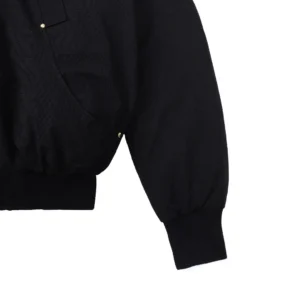 Replica Moose Knuckles Gold Scissor Down Jacket Black Reps - RepLuxe