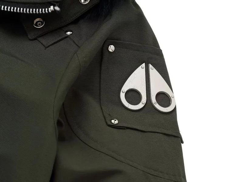 Replica Moose Knuckles Classic Bomber Jacket Olive Reps - RepLuxe