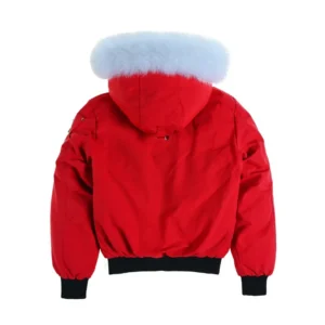 Replica Moose Knuckles Classic Bomber Jacket Red Reps - RepLuxe