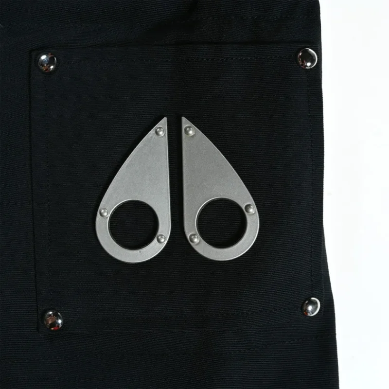 Replica Moose Knuckles Classic Bomber Jacket Black Reps - RepLuxe