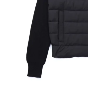 Replica Moncler M32 Knit Down Jacket Black Reps - RepLuxe