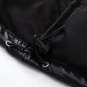 Replica The North Face Short Puffer Jacket Black Reps - RepLuxe