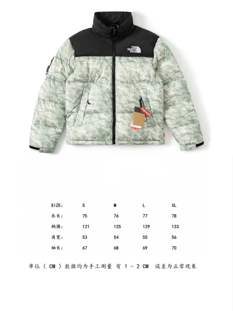 Replica The North Face Supreme TNF Crinkle Jacket Green Reps - RepLuxe