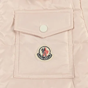 Replica Moncler Andro Short Hooded Down Jacket Pink Reps - RepLuxe