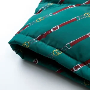 Replica THE NORTH FACE x GUCCI Vest Green Pattern Reps - RepLuxe