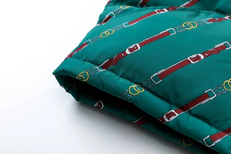 Replica THE NORTH FACE x GUCCI Vest Green Pattern Reps - RepLuxe