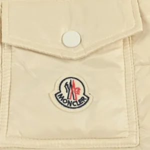 Replica Moncler Andro Short Hooded Down Jacket Beige Reps - RepLuxe
