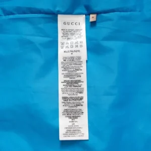 Replica THE NORTH FACE GUCCI Down Vest Blue Reps - RepLuxe
