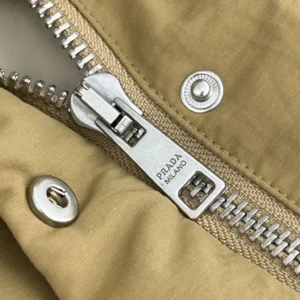 Replica Prada 25Ss Down Vest Camel Classic Style Reps - RepLuxe