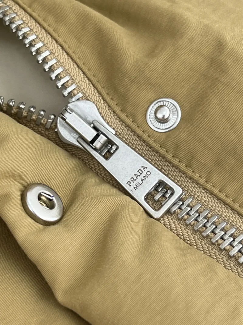 Replica Prada 25Ss Down Vest Camel Classic Style Reps - RepLuxe