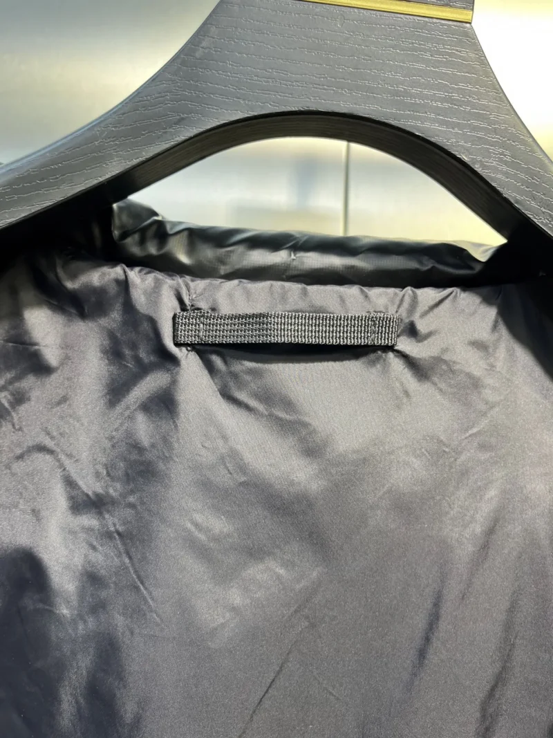 Replica Prada Down Vest Black Logo Style Reps - RepLuxe
