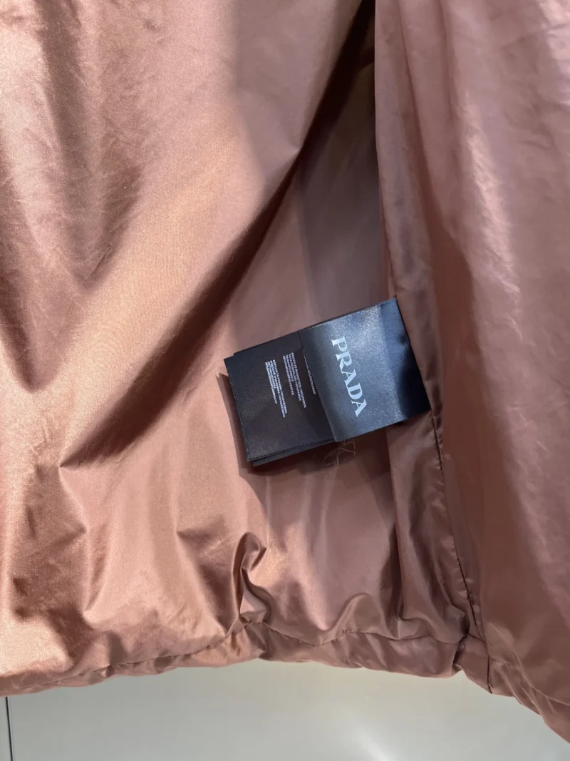 Replica Prada Minimalist Down Vest Brown Classic Reps - RepLuxe