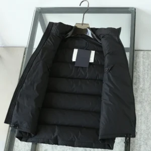 Replica Prada Re-Nylon Down Vest Cocoa Brown Reps - RepLuxe