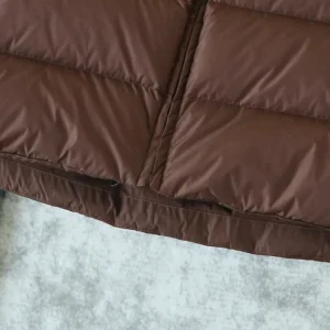 Replica Prada Re-Nylon Down Vest Cocoa Brown Reps - RepLuxe