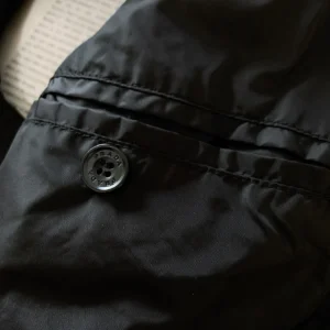 Replica Prada Down Vest Black Stand Collar Reps - RepLuxe