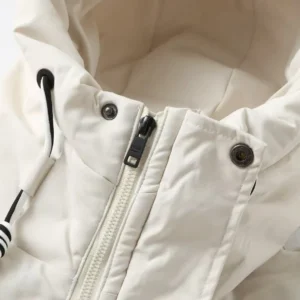 Replica Prada Hooded Down Jacket White Unisex Reps - RepLuxe
