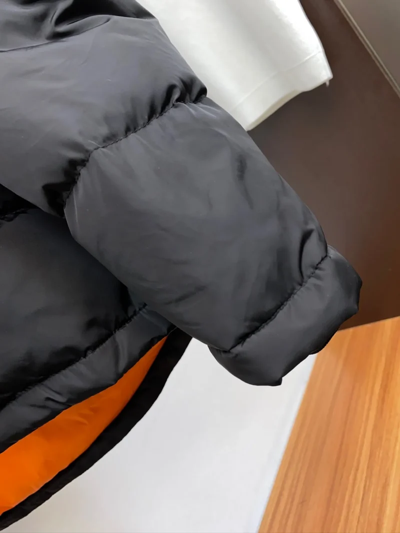 Replica Prada Fall Winter Down Jacket Black Hooded Reps - RepLuxe