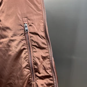 Replica Prada Biker Down Jacket Brown Hooded Reps - RepLuxe