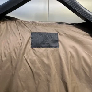 Replica Prada Down Jacket Taupe Hooded Style Reps - RepLuxe