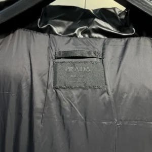 Replica Prada Down Jacket Black Minimalist Style Reps - RepLuxe