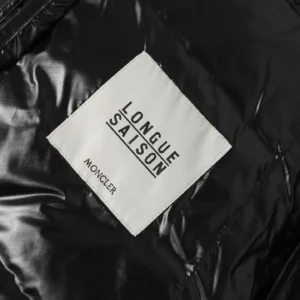 Replica Moncler Acorus Stand Collar Down Jacket Black Reps - RepLuxe