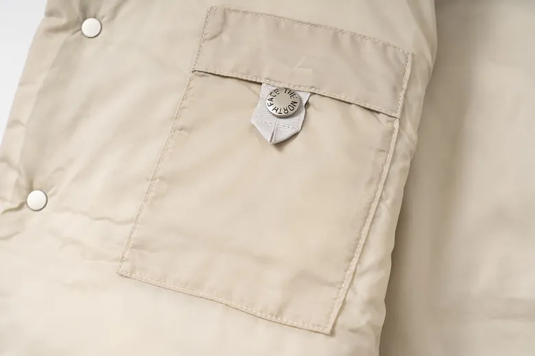 Replica THE NORTH FACE x GUCCI Down Vest Beige Reps - RepLuxe