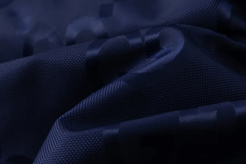 Replica Gucci Logo Jacquard Down Jacket Blue Reps - RepLuxe