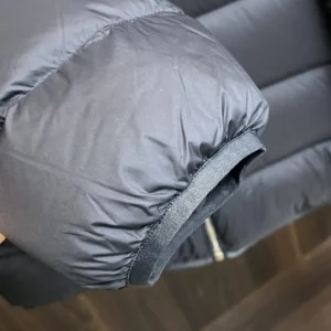 Replica Gucci 2025 Down Jacket Black Stand Collar Reps - RepLuxe