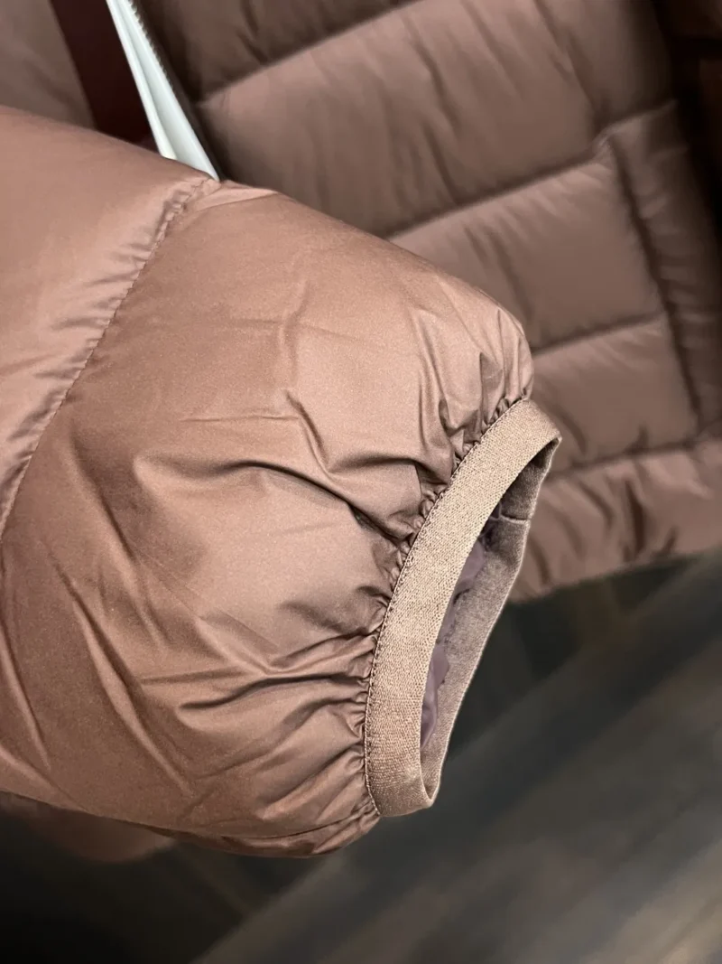 Replica Gucci 2025 Down Jacket Brown Stand Collar Reps - RepLuxe