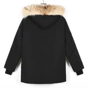 Replica Canada Goose Expedition Parka Black Classic Reps - RepLuxe