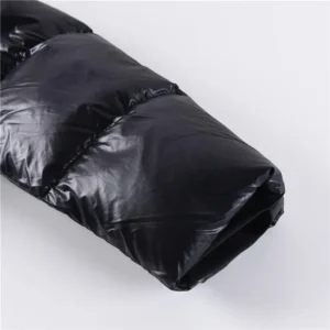 Replica Canada Goose Crofton Puffer Jacket Black Hooded Reps - RepLuxe