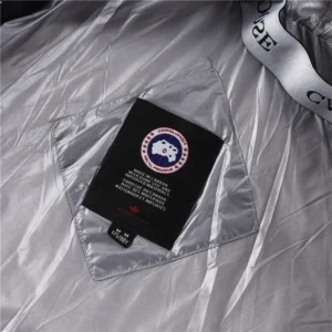 Replica Canada Goose Crofton Puffer Jacket Silver Reps - RepLuxe