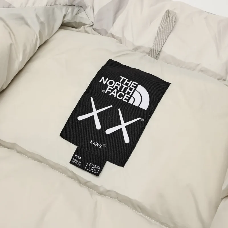 Replica The North Face Kaws 1996 Nuptse Jacket White Reps - RepLuxe